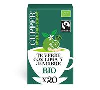 CUPPER TE VERDE CON LIMA JENGIBRE - mélange de plantes à infuser, se déguste chaud pour un moment de détente et est conçu pour offrir un grand confort d’utilisation au quotidien. et associe fonctionna