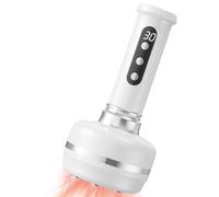 Cupping Device, Cupping Massager Set, Electric Rechargeable Massager with 3-Level Adjustable Suction, Smart Tool for Muscle Recovery, Home Body Sculpting, Postpartum Care