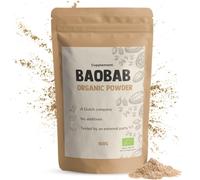 Cupplement Baobab Poudre Biologique 100 Gram - Adansonia digitata - Fruit - Baobab