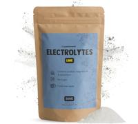 Cupplement Electrolytes Powder 500 grammes Lime & Lemon Flavour - Free Scoop - Électrolytes - Sans comprimés, Bruis Tablets, Powerbar, Sports Drink ou gouttes d'eau - Sans sucre & Keto - Electrolites