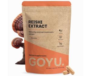 Cupplement Extrait de Reishi 400 mg Capsules 60 Capsules - Champignon - Immunitaire - Champignon - 60 jours d'approvisionnement par sachet