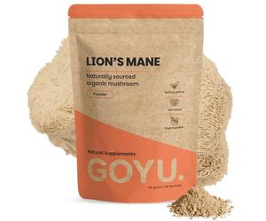 Cupplement - Lions Mane Powder 60 Grammes - Organic - Free Scoops - No Extract or Capsule - Supplement - Superfood - Mushroom - Champignon de Paris - Hericium Erinaceus - Powder- Dog & Cat