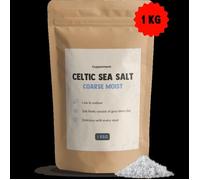 Cupplement Sel de Mer Celtique 1 Kilo Gros Sel de Mer Celtique - Gros Sel - Pas pour le Moulin à Sel