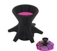 Cups Fendus De Peinture À Couler - Acrylique Versant Une Tasse De Fleurs | Cup De Fractionnement De L'entonnoir Réutilisable Pour La Peinture Versant | Outil De Trempette À Fleurs Inverses Pour Créer