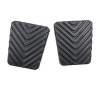Cupsofu 2 PièCes Coussin de PéDale d'embrayage de Frein en Caoutchouc Noir pour 32825-36000