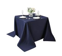 Cupuamon Nappe carrée Bleu marine 90 x 90 cm