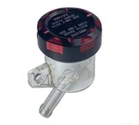 Cupule Huile Frein Aluminium Poli Visibilité(Black/Red Slant)