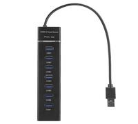 Cuque Cadeau de Juillet Hub USB, Hub USB Haute Vitesse, Indicateur LED Forme compacte légère Portable 5 Gbps Pratique pour Le Bureau à Domicile