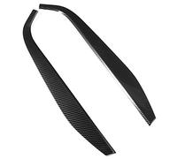 Cuque de Juillet Autocollant en Fibre de Carbone, Garniture des Deux côtés de la Console Centrale, fiabilité Matériau ABS de Haute qualité pour Voiture Classe A W177(Carbon Fiber Style)