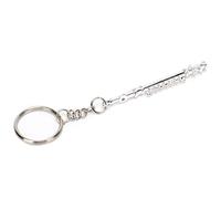 Cuque de Juillet Porte-clés flûte Pratique, de Porte-clés flûte en métal, pour ami d'anniversaire de Thanksgiving Enfants