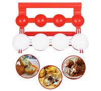 Cuque Machine à boulettes de Viande et à boulettes 2 en 1, Moule à Boulettes de Poisson Farci Outils de Cuisine Bricolage