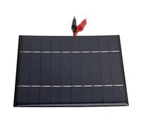 Cuque Mini panneau solaire 150 x 130 mm - Mini panneau solaire solaire en époxy - Léger - Pour planter les camping-cars marins