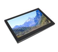 Cuque Moniteur à écran LCD, Moniteur PC 11,6 Pouces à Double Haut-parleurs Interface Multimédia HD Télécommande Facile à Suspendre pour Les Caméras de sécurité de Voyage (Prise UE)