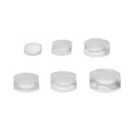 Cuque Montre Calendrier Loupe 6 pièces calendrier de date de montre loupe outil de pièces de montre de convexité professionnelle