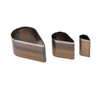 Cuque Moule de coupe en forme de goutte, coupe en forme de goutte fine et incisive pour cuir pour projets de bricolage