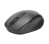 Cuque Souris Mécanique sans Fil Transmission Stable Souris d'ordinateur sans Fil de Conception Ergonomique Rechargeable (Le Noir)