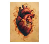 Cœur Anatomie Art Puzzle, 1000 Pièces Jeu D'intérieur Adulte