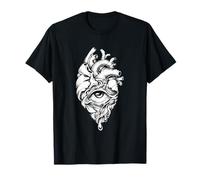 Cœur Anatomique surréaliste avec Oeil Anatomie Gothique T-Shirt