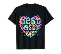 Cœur « Best Big Sister Ever » T-Shirt