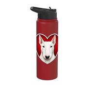 Cœur Bull Terrier Stainless Steel Insulated Water Bottle