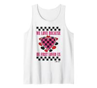 Cœur chrétien de Saint-Valentin Parce qu'il Nous a d'abord aimé Débardeur