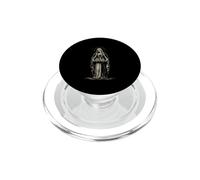 Cœur chrétien sacré Vierge Marie avec Bougies de prière PopSockets PopGrip pour MagSafe