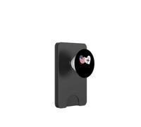 Cœur Corée du Sud Amour Drapeau Américain Demi Coréen Moitié Améric PopSockets PopWallet pour MagSafe