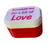 Cœur d'amour dans une boîte, fournitures romantiques imprimées en 3D pour la Saint-Valentin | Boîte à dragées avec un cœur pop out, pour femme, petite amie, anniversaire, anniversaire de mariage