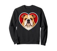 Cœur de Bouledogue Anglais Faon Sweatshirt