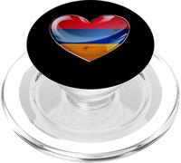 Cœur de chêne - Emblème du Drapeau de l'Arménie PopSockets PopGrip pour MagSafe