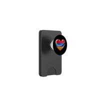 Cœur de chêne - Emblème du Drapeau de l'Arménie PopSockets PopWallet pour MagSafe