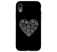 Cœur de créateur d'intérieur Coque pour iPhone XR