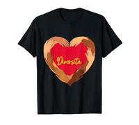 Cœur de Diversité: Un Monde de Couleurs et de Cultures T-Shirt