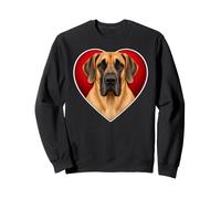 Cœur de Dogue Allemand Faon Sweatshirt