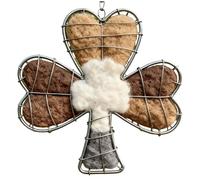 Cœur De Nidification d'oiseaux en Fibre Fait À La Main,Contient des Fibres De Coton Et De Laine Douces, Aux Oiseaux pour Se Réfugier en Hiver Et Construire des Nids Au Printemps (E)