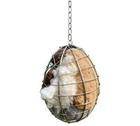 Cœur De Nidification d'oiseaux en Fibre Fait À La Main,Contient des Fibres De Coton Et De Laine Douces, Aux Oiseaux pour Se Réfugier en Hiver Et Construire des Nids Au Printemps (F)