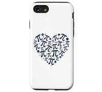 Cœur de Nombre Pi - 3.14 Mathématiques Happy Pi Day Math Student Coque pour iPhone SE (2020) / 7/8
