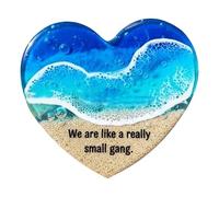 Cœur de Poche - Décoration sur Le thème Acrylique | Souvenir de la méditation commémorative, Cadeau pour Enseignants, étudiantes, pour la Collection sur Le Lieu de Travail de la fête de