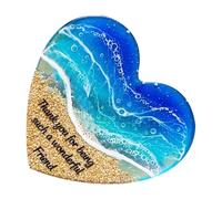 Cœur de Poche - Décoration sur Le thème Acrylique | Souvenir de la méditation commémorative, Cadeau pour Enseignants, étudiantes, pour la Collection sur Le Lieu de Travail de la fête de