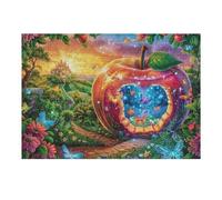 Cœur de Terre de Galaxie 300 Pieces Casse-tête Expert Confirmé en Carton Haute Densité Épais Très Difficile Anti-Stress Loisir Créatif Cadeau Fête des Pères Premium 300 PCS