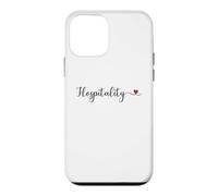 Cœur d'hospitalité Mignon avec Typographie Manuscrite Cadeau Coque pour iPhone 12 Mini