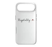 Cœur d'hospitalité Mignon avec Typographie Manuscrite Cadeau Coque pour iPhone Air