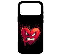 Cœur en Colère, Heart Cartoon, Crazy Love, Rage, Funny Coque pour iPhone 17 Pro Max