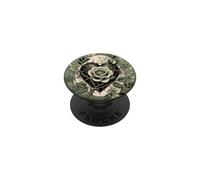 Cœur Épine Rose Foncé Floral Gothique Romance Botanique PopSockets PopGrip Adhésif