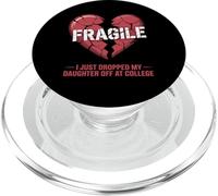 Cœur Fragile, Je Viens de déposer ma Fille à l'université PopSockets PopGrip pour MagSafe