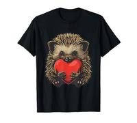 Cœur hérisson pour la Saint-Valentin T-Shirt