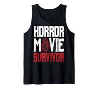 Cœur Humain Anatomique de Survivor Gory, Film d'horreur Débardeur