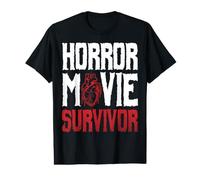 Cœur Humain Anatomique de Survivor Gory, Film d'horreur T-Shirt Graphique avec Valeur