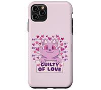 Cœur Humoristique en Forme de Chat Guilty of Love pour Coque pour iPhone 11 Pro Max