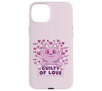 Cœur Humoristique en Forme de Chat Guilty of Love pour Coque pour iPhone 15 Plus